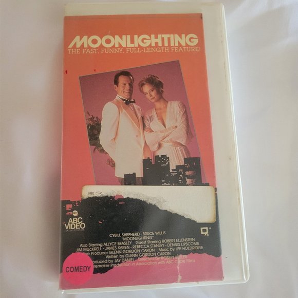 MoonLighting Vintage 1985 Original VHS ABC Video - Picture 1 of 5